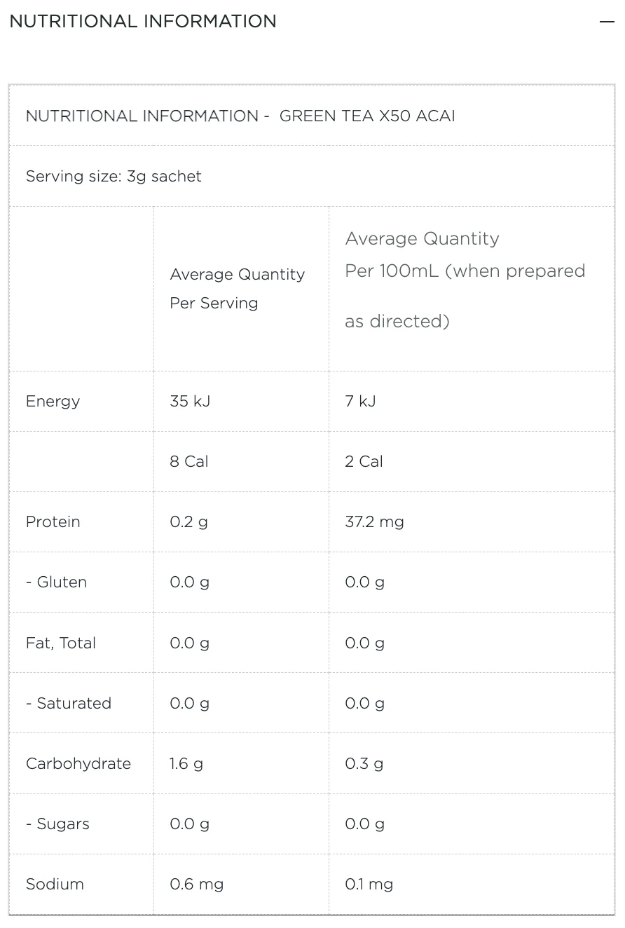 Green Tea X50 Vita Matcha by X50 Lifestyle - Image 2
