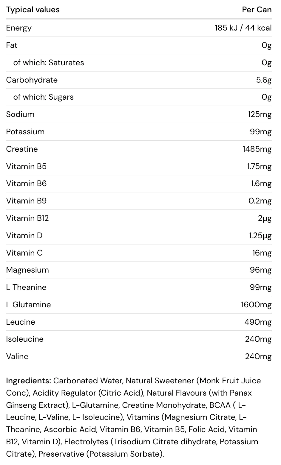 Hydrate+ RTD by Body Armour - Image 2