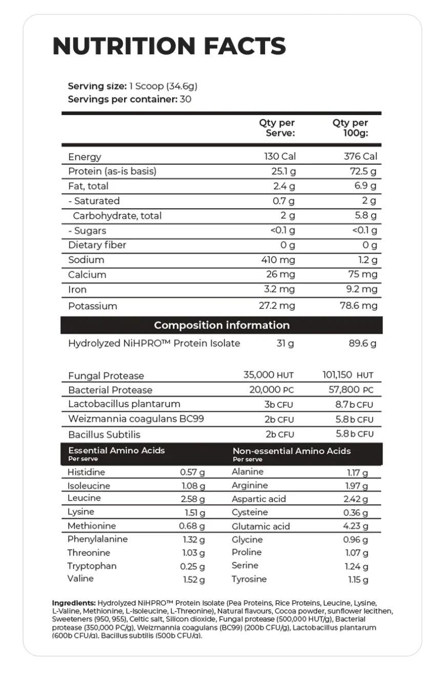 Isolate (Hydrolysed Protein Isolate) by Day One Performance - Image 6