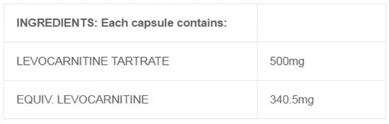 L-Carnitine Capsules by Balance - Image 3