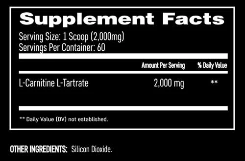 L-Carnitine L-Tartrate by Giant Sports - Image 2