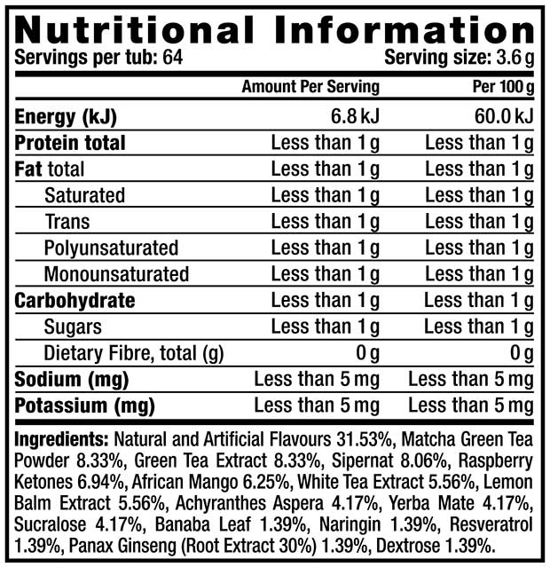 Lean Tea V2 by Body War Nutrition - Image 6