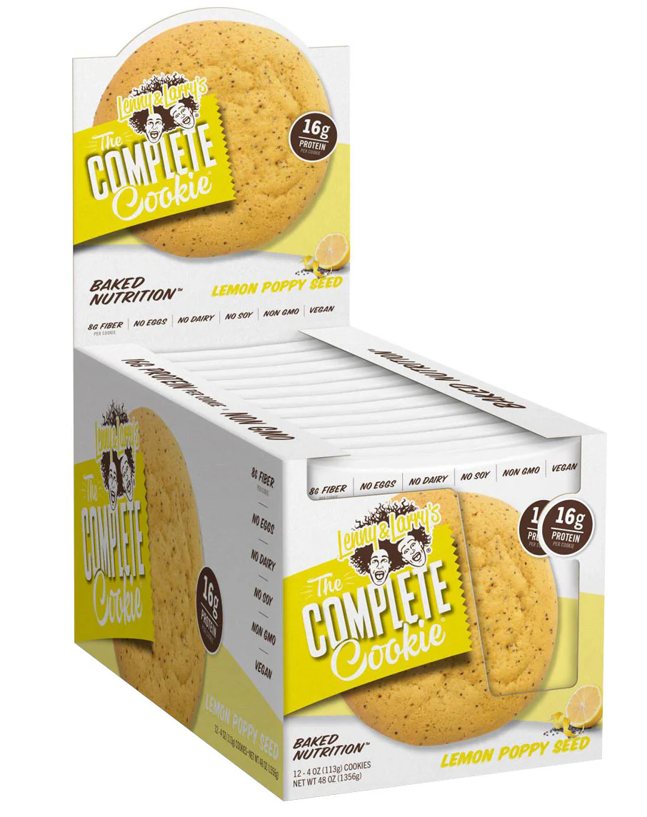 Lemon Poppy Complete Cookie by Lenny & Larry's - Image 2