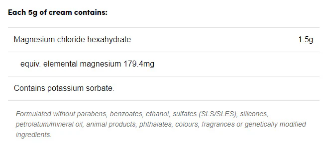 Magnesium Muscle Cream by Herbs of Gold - Image 2