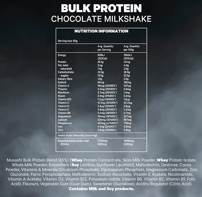 Bulk Protein by Musashi - Image 5