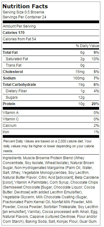 Muscle Brownie - Triple Chocolate by Lenny & Larry's - Image 3