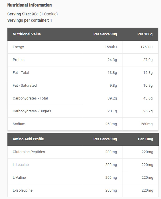 Muscle Meal Cookie By Max's Supplements - Image 5