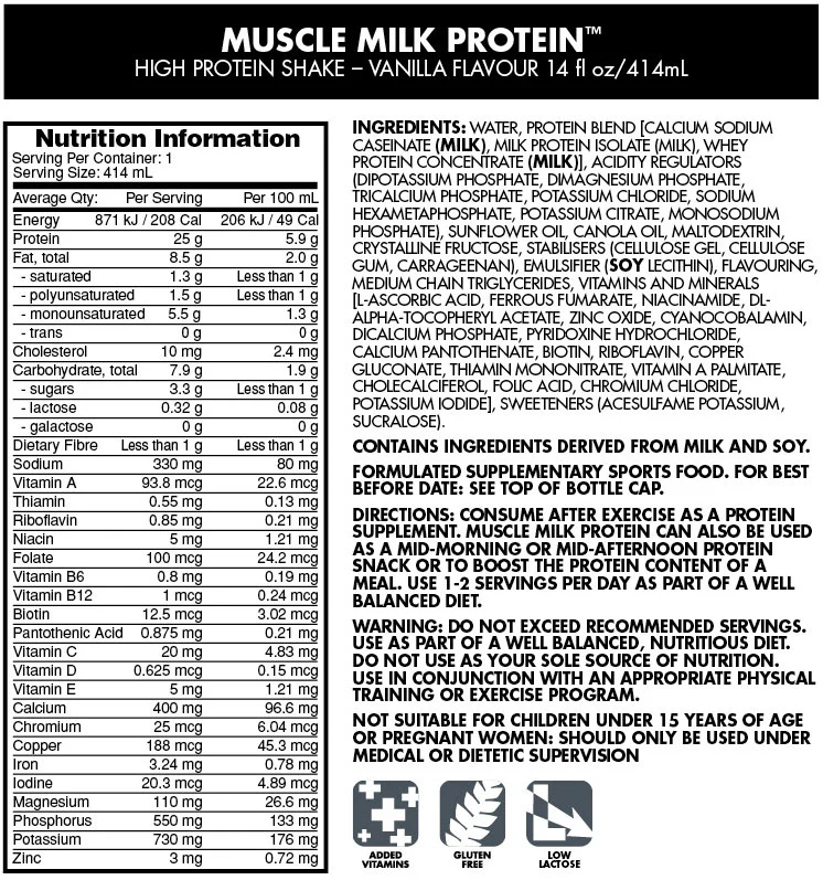 Muscle Milk Genuine RTD by Cytosport - Image 5