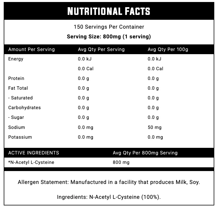NAC by Nexus Sports Nutrition - Image 2