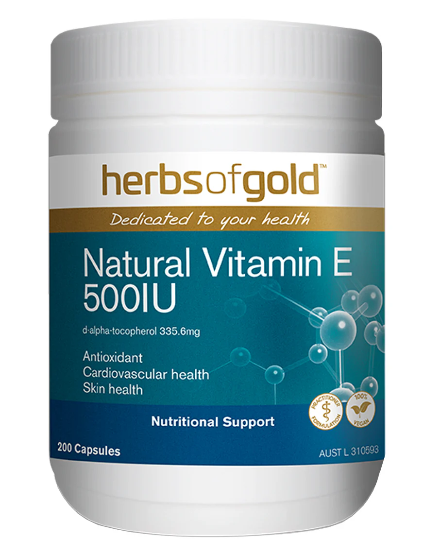 Natural Vitamin E 500 I.U. by Herbs of Gold - Image 3