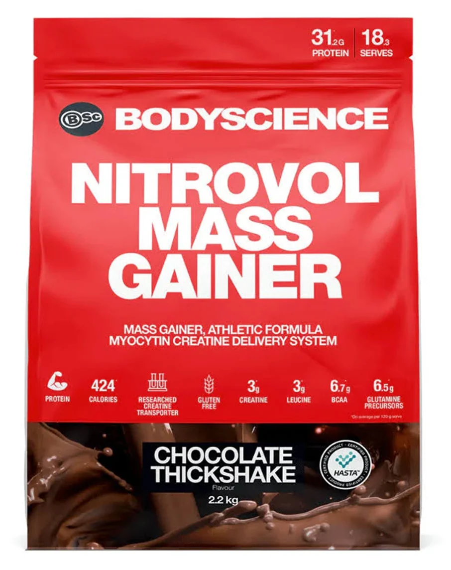 Nitrovol Mass Gainer Protein by BSc Supplements