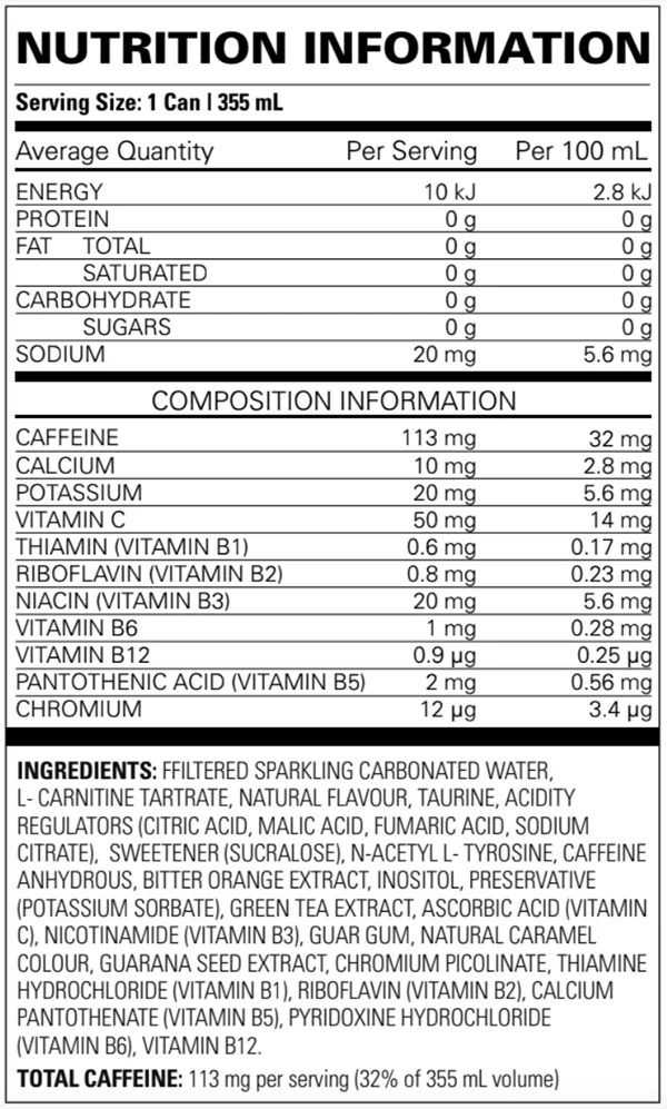 Oxyshred Ultra Energy RTD by EHP Labs - Image 50
