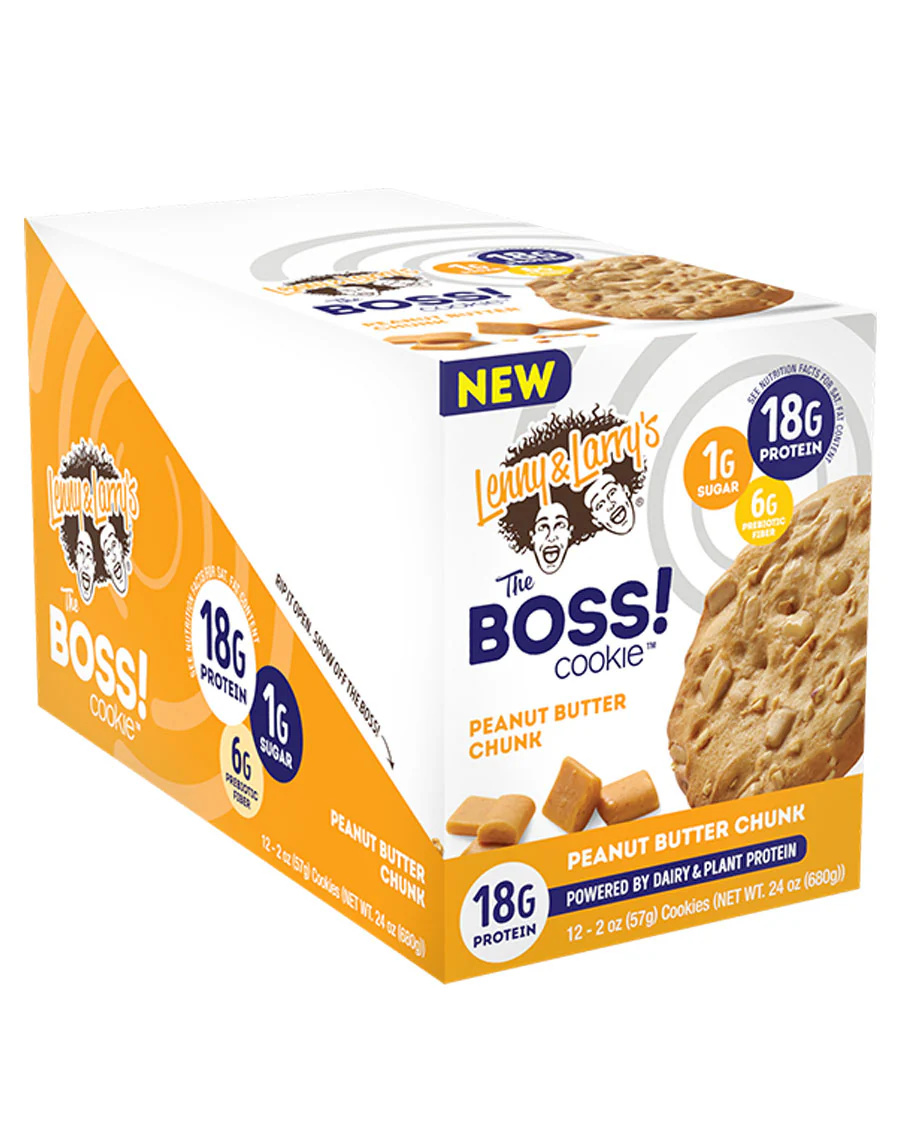 Peanut Butter Chunk Boss Cookie by Lenny & Larry's - Image 2