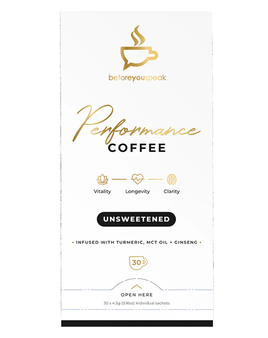 Performance Coffee (Unsweetened) by Before You Speak - Image 2