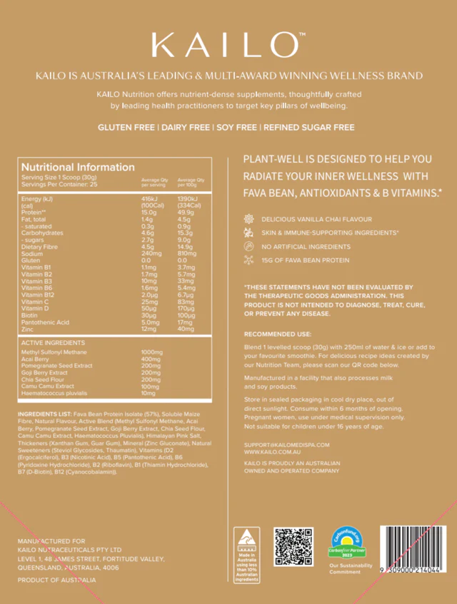 Plant Well (Protein Super Blend) by KAILO Nutrition - Image 3