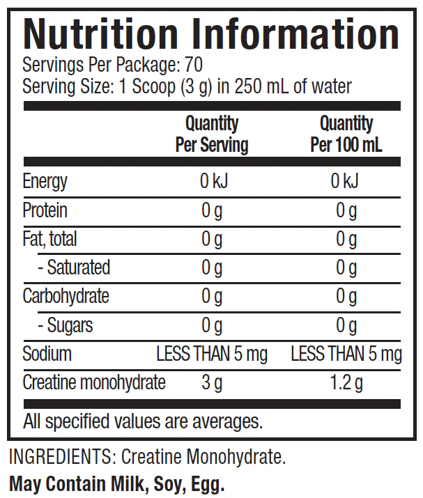 Platinum 100% Creatine Monohydrate by MuscleTech - Image 2