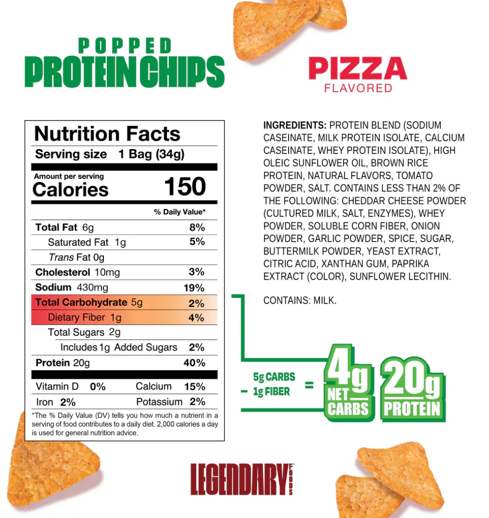 Popped Protein Chips by Legendary Foods - Image 8