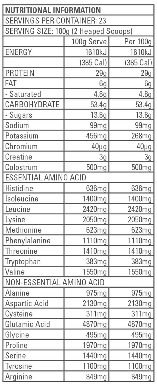 Pro Mass by Gen-Tec Nutrition - Image 3
