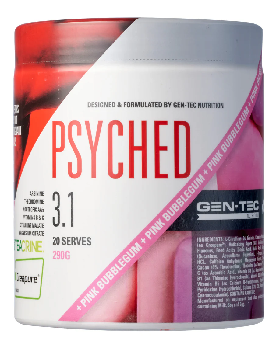 Psyched 3.1 by Gen-Tec Nutrition - Image 3