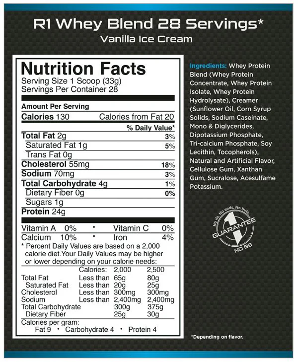 R1 Whey Blend by Rule 1 Proteins - Image 47