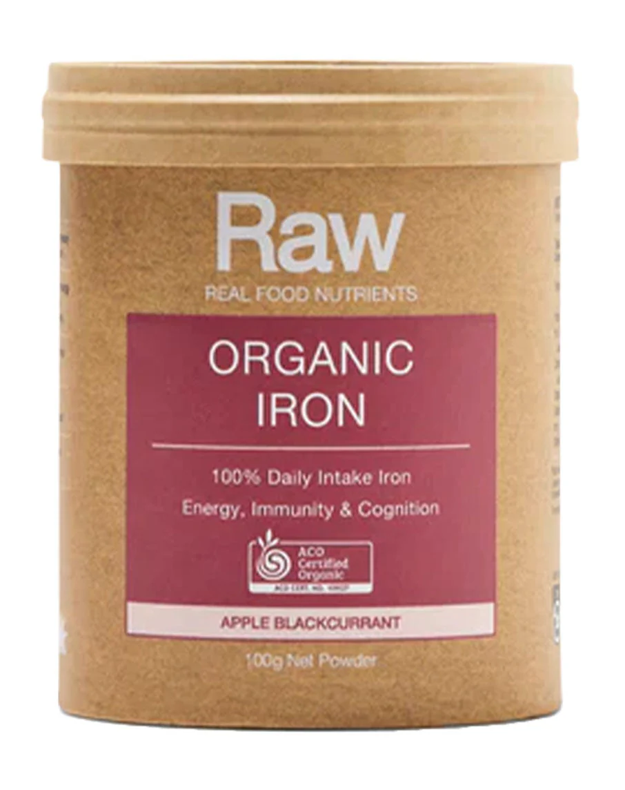 Raw Organic Iron