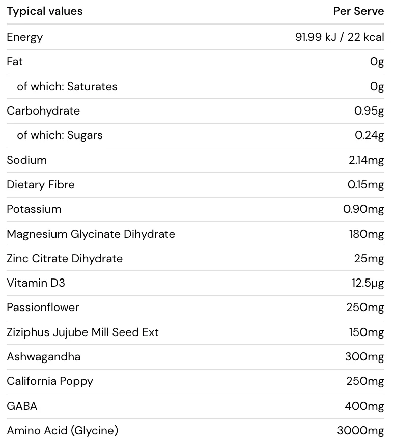 Sleep (Powder) by Body Armour - Image 2