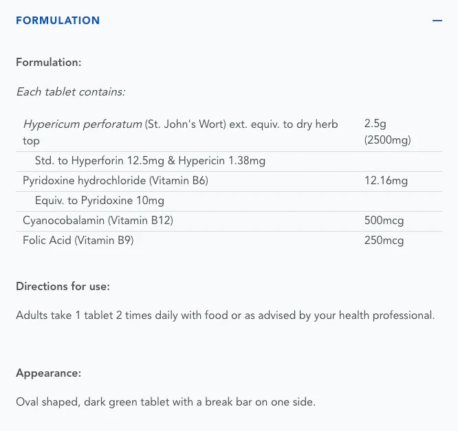 St Johns Wort by Caruso's Natural Health - Image 2