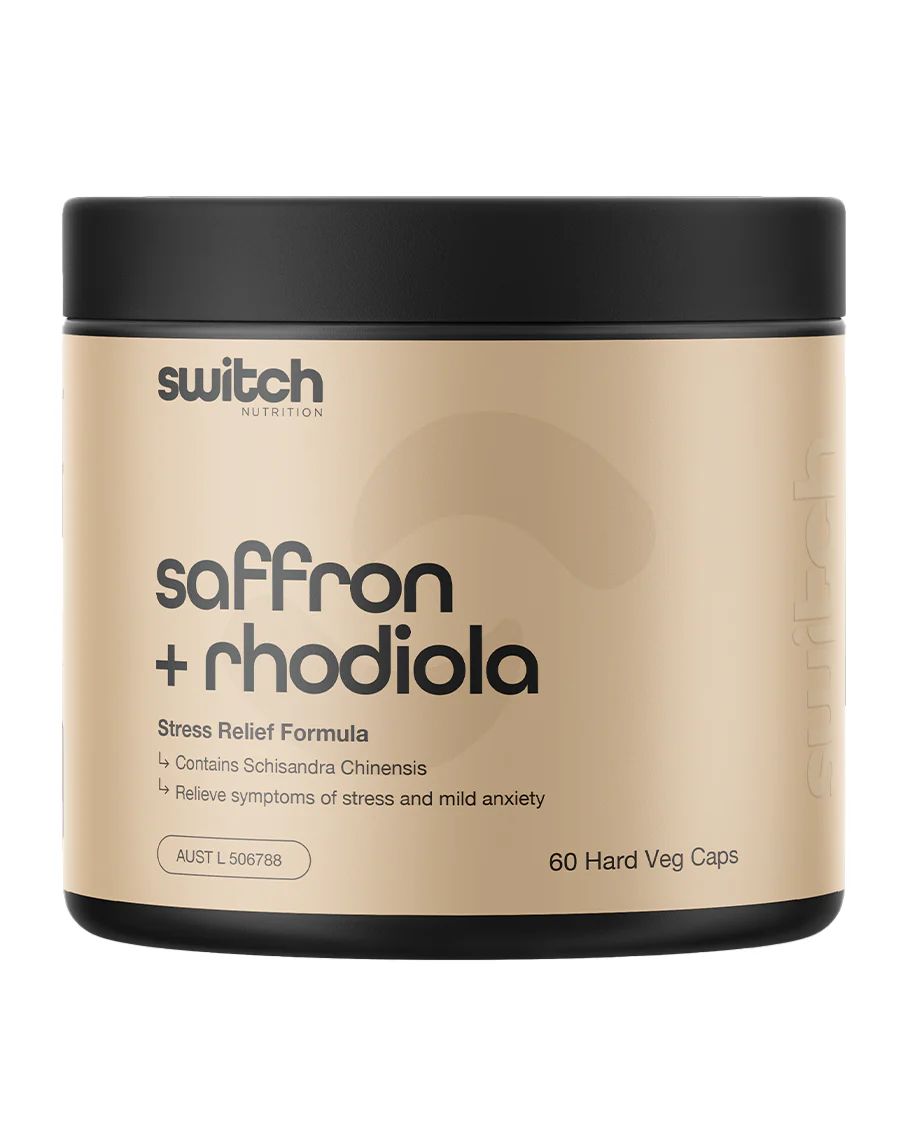 Saffron + Rhodiola by Switch Nutrition