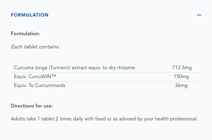 Super Curcumin by Caruso's Natural Health - Image 3