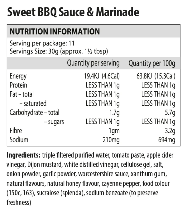 Sweet BBQ Sauce & Marinade by Walden Farms - Image 2
