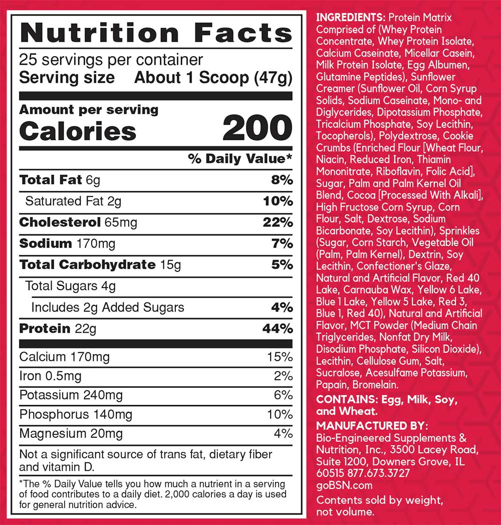 Syntha-6 Cold Stone Creamery by BSN - Image 8