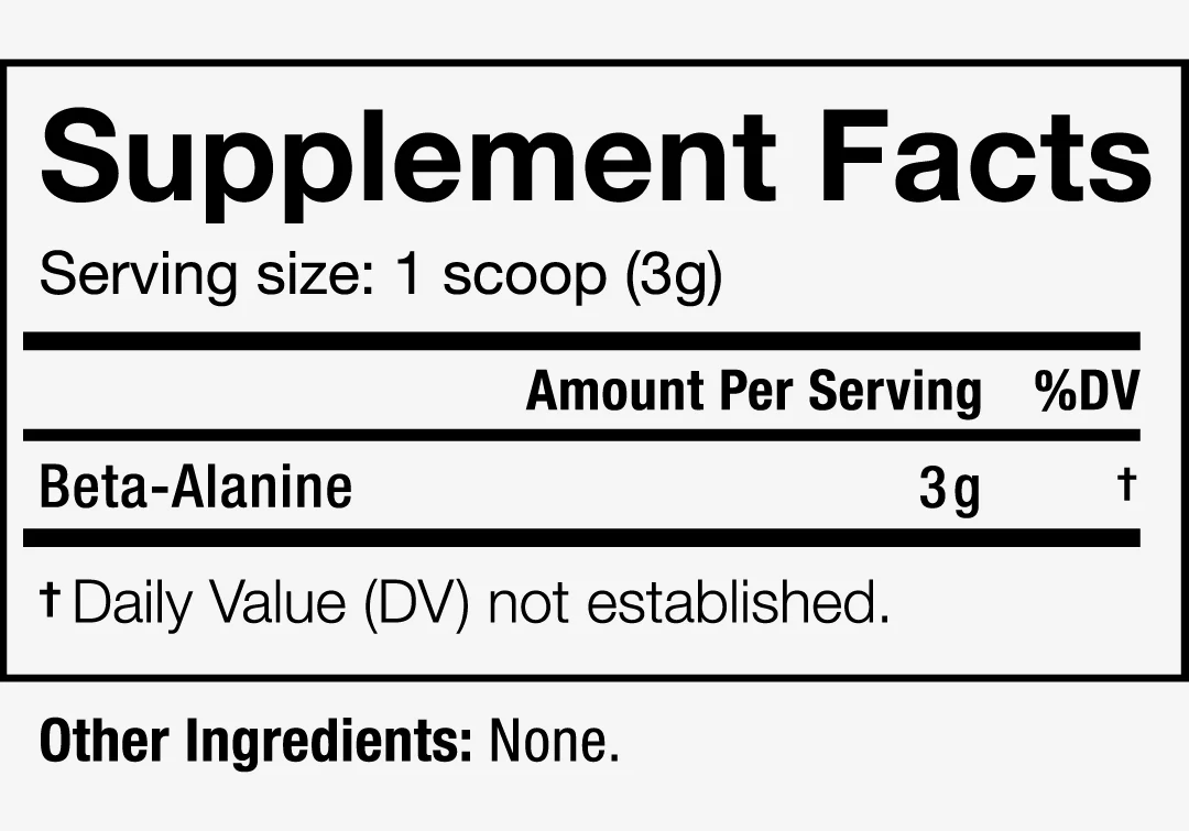 The Curse Beta Alanine by JNX Sports - Image 2