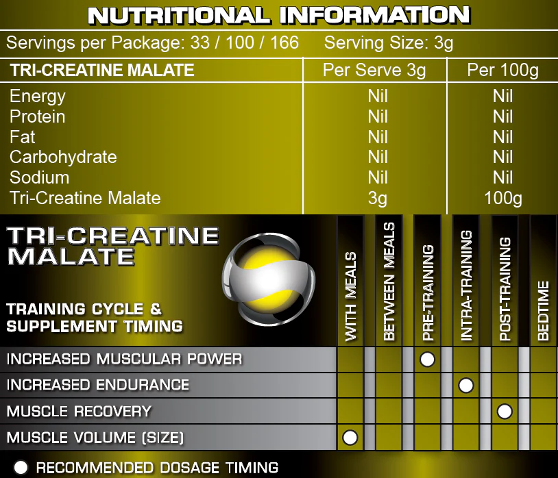 Tri-Creatine Malate by Body Ripped - Image 2