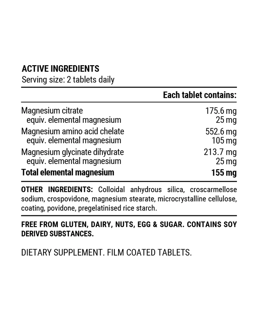 Triple Magnesium (Tablets) by Pillar Performance - Image 4