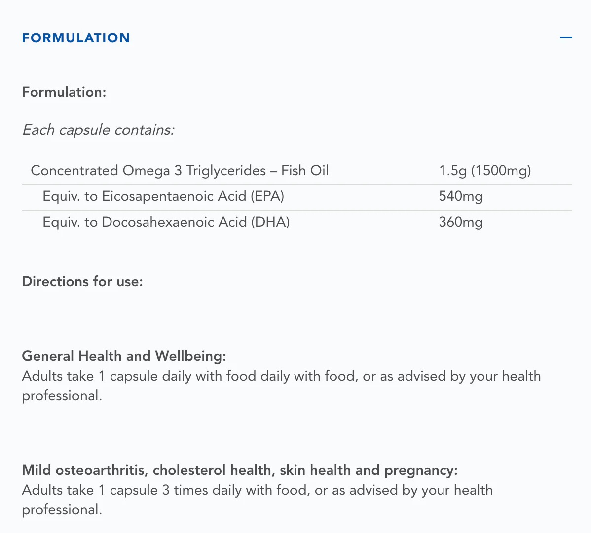 Triple Strength Fish Oil by Caruso's Natural Health - Image 2