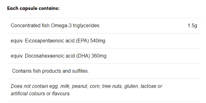 Triple Strength Omega-3 by Herbs of Gold - Image 2