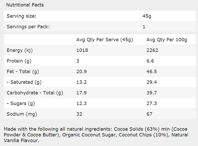 Vegan Chocolate Bar by BSKT Wholefoods - Image 5