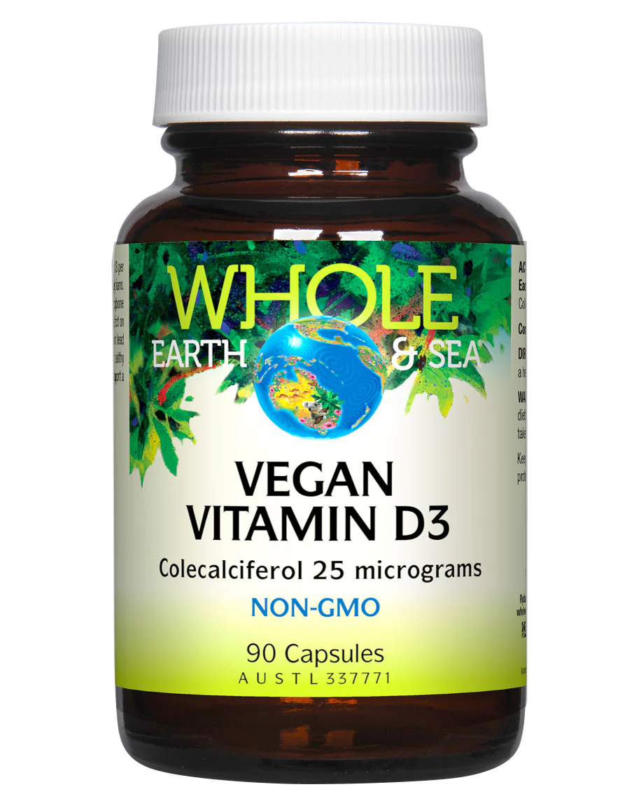 Vegan Vitamin D3 by Whole Earth & Sea