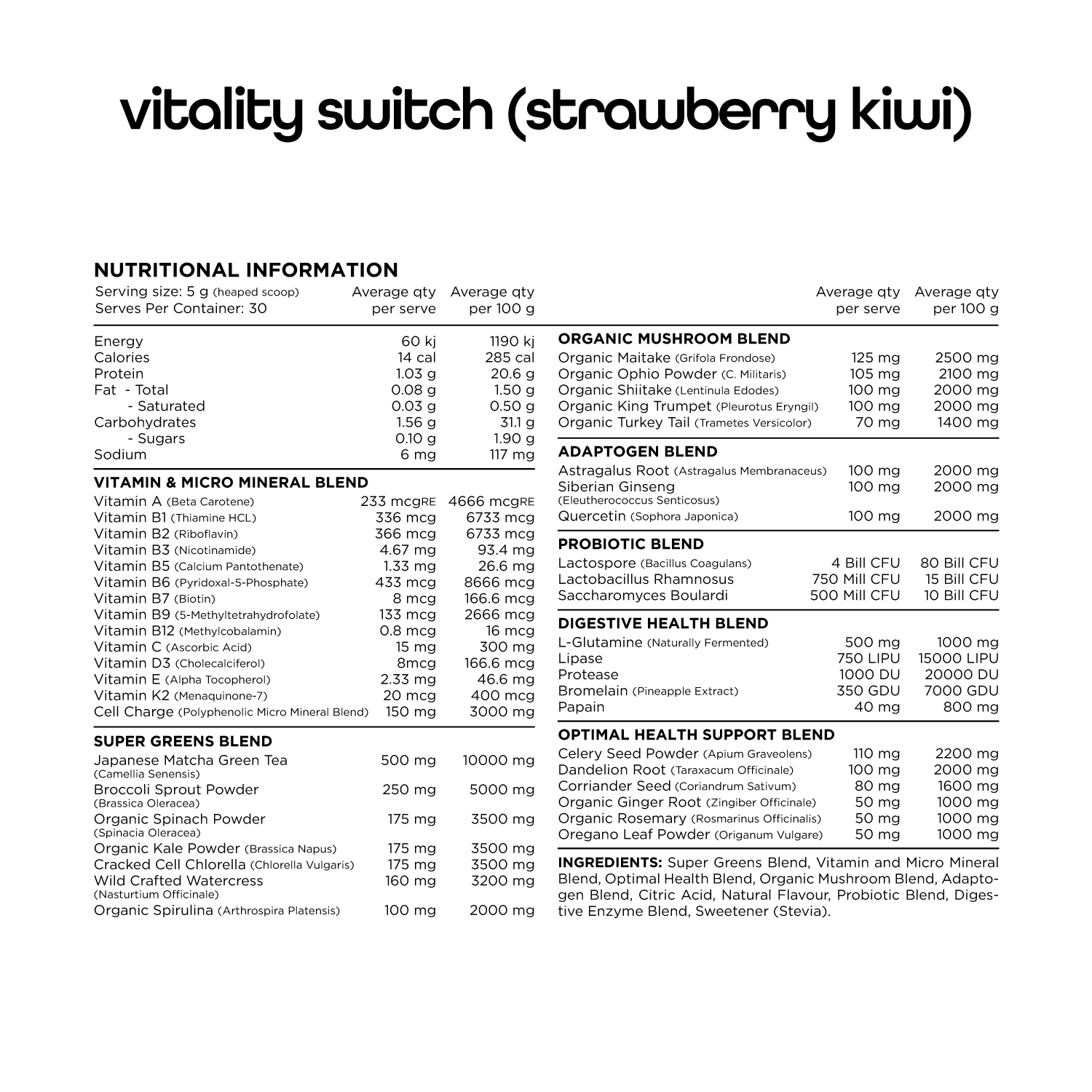 Vitality Switch+ by Switch Nutrition - Image 17