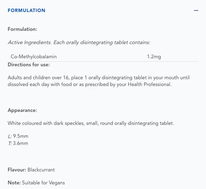 Vitamin B12 Activated by Caruso's Natural Health - Image 2