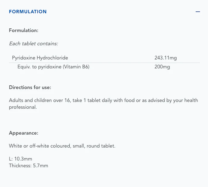 Vitamin B6 by Caruso's Natural Health - Image 2