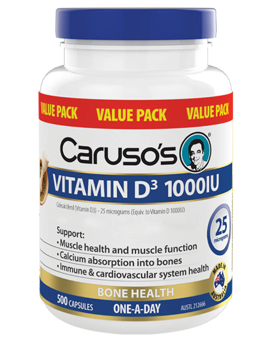 Vitamin D3 1000 by Caruso's Natural Health - Image 2