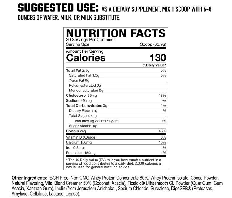 Whey More by Axe & Sledge Supplements - Image 4