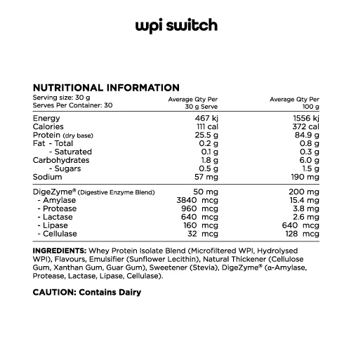 WPI Switch by Switch Nutrition - Image 5