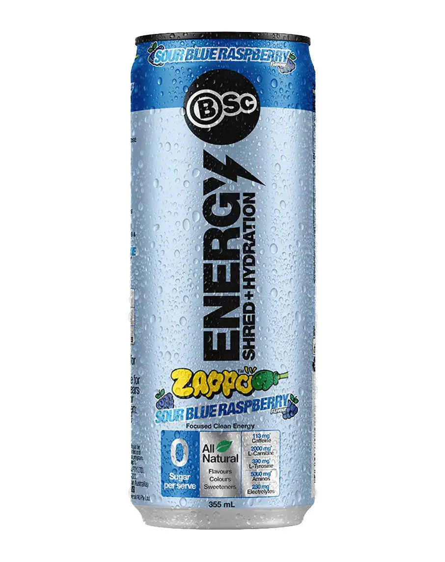 Zappo Energy Shred + Hydration RTD Drink by BSc Supplements - Image 2
